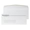 Custom #10 Window Envelopes, 4 1/4 x 9 1/2, 24# White Wove, 1 Standard Ink, 250/Pack