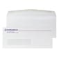 Custom #10 Window Envelopes, 4 1/4" x 9 1/2", 24# White Wove, 2 Custom Inks, 250 / Pack