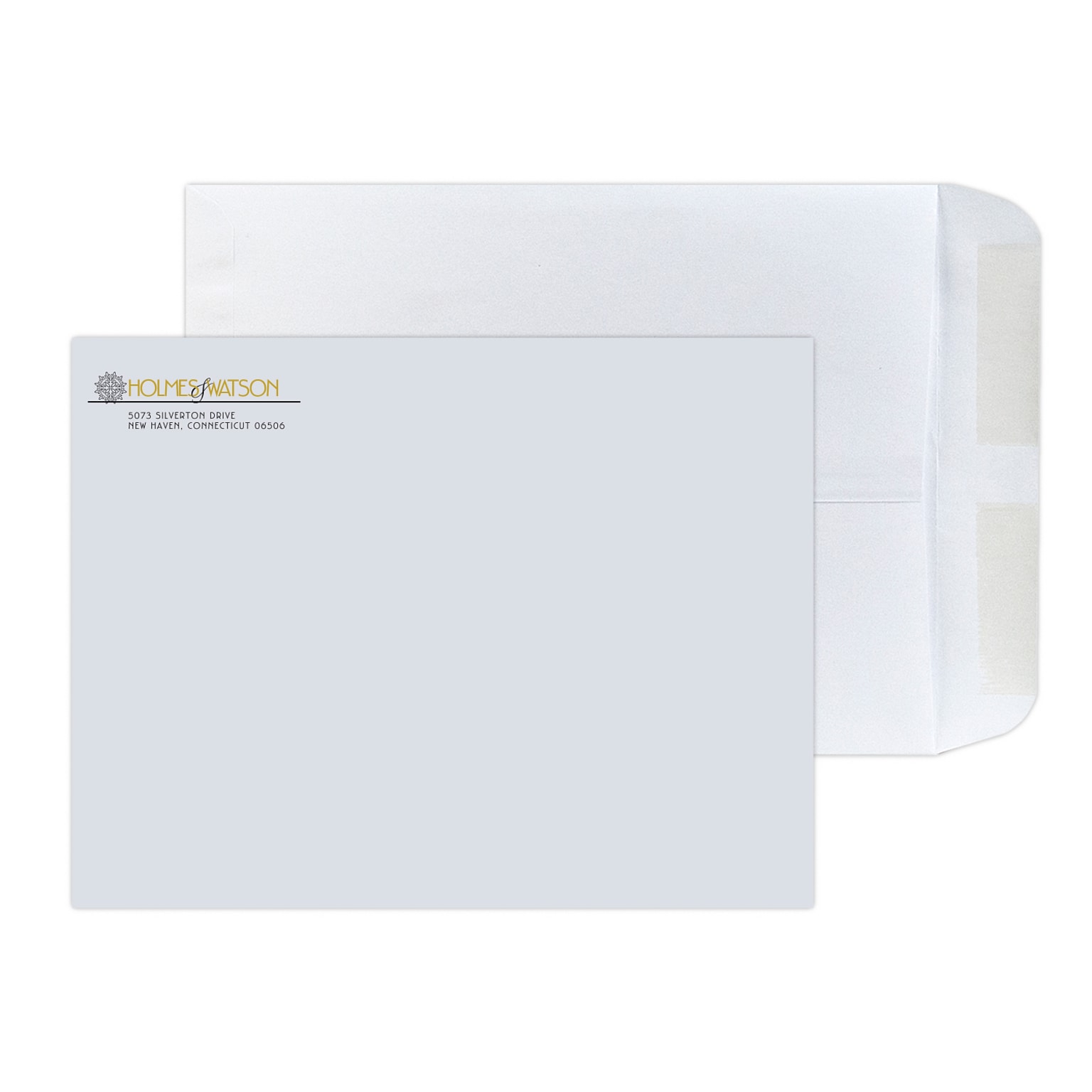 Custom 9 x 12 Standard Catalog Envelopes, 28# White Wove, 1 Standard and 1 Custom Inks, 250 / Pack