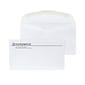 Custom #6-3/4 Diagonal Seam Standard Envelopes, 3 5/8" x 6 1/2", 24# White Wove, 1 Standard Ink