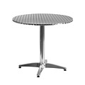 Flash Furniture 31.5 Round Aluminum Indoor/Outdoor Table with Base (TLH0523)