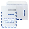 9 x 13 Resubmission Right Window Self Seal Envelopes with Security Tint, 24# White Wove, No Imprin