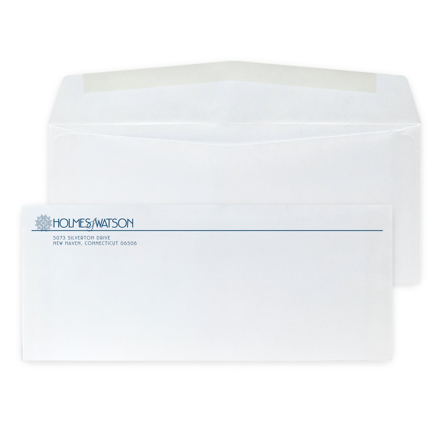 Custom #10 Standard Envelopes with Recycled Logo, 4 1/4 x 9 1/2, 24# White Recycled, 1 Custom Ink, 250 / Pack