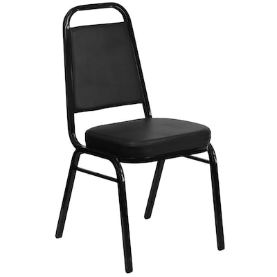 Flash Furniture HERCULES Series Vinyl Banquet Chair, Black (FD-BHF-1-GG)