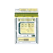 SafeLOK Series A Deposit Bag, White, 100/Pack (585089)