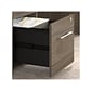 Bush Business Furniture Office 500 72"W U Shaped Executive Desk with Drawers and Hutch, Modern Hickory (OF5003MHSU)