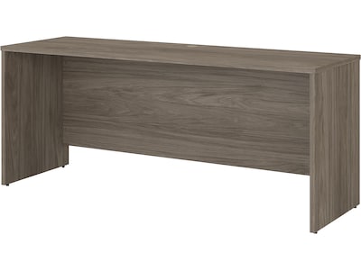 Bush Business Furniture Office 500 72W Credenza Desk, Modern Hickory (OFD272MH)