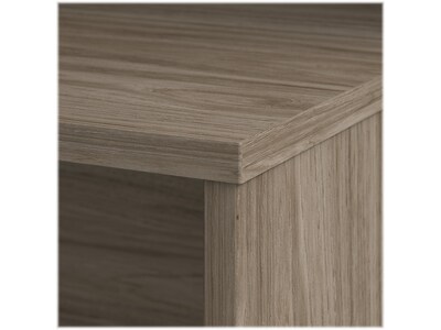 Bush Business Furniture Office 500 71" Computer Desk, Modern Hickory (OFD272MH)