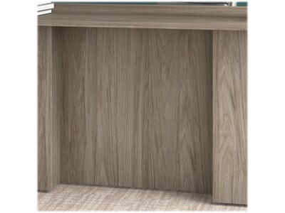 Bush Business Furniture Office 500 72"W L Shaped Executive Desk with Drawers, Modern Hickory (OF5004MHSU)