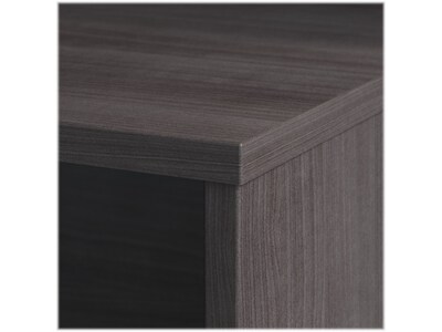 Bush Business Furniture Office 500 72"W Credenza Desk, Storm Gray (OFD272SG-Z)