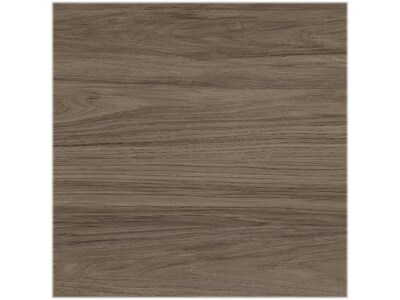 Bush Business Furniture Office 500 72"W Adjustable Desk with Storage and Bookcase, Modern Hickory (OF5006MHSU)