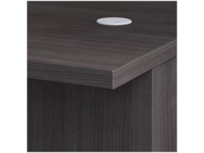 Bush Business Furniture Office 500 72"W U Shaped Executive Desk with Drawers, Storm Gray (OF5002SGSU)