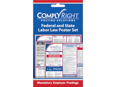 ComplyRight Federal and State Labor Law Poster Set (CRPS04)