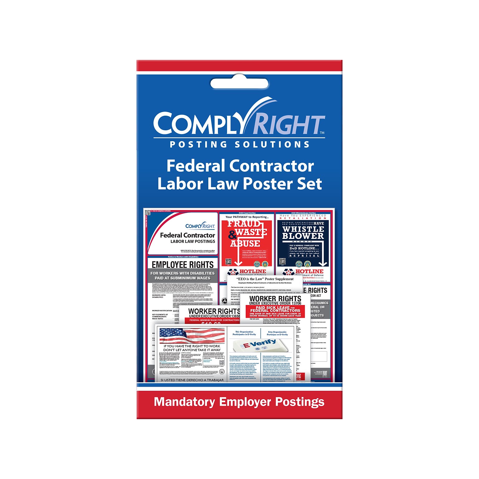 ComplyRight Federal Contractor Labor Law Poster Set (CRPS06)