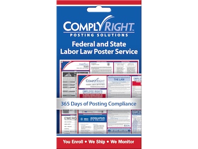 ComplyRight Federal and State Labor Law Service Card (CRPS01)