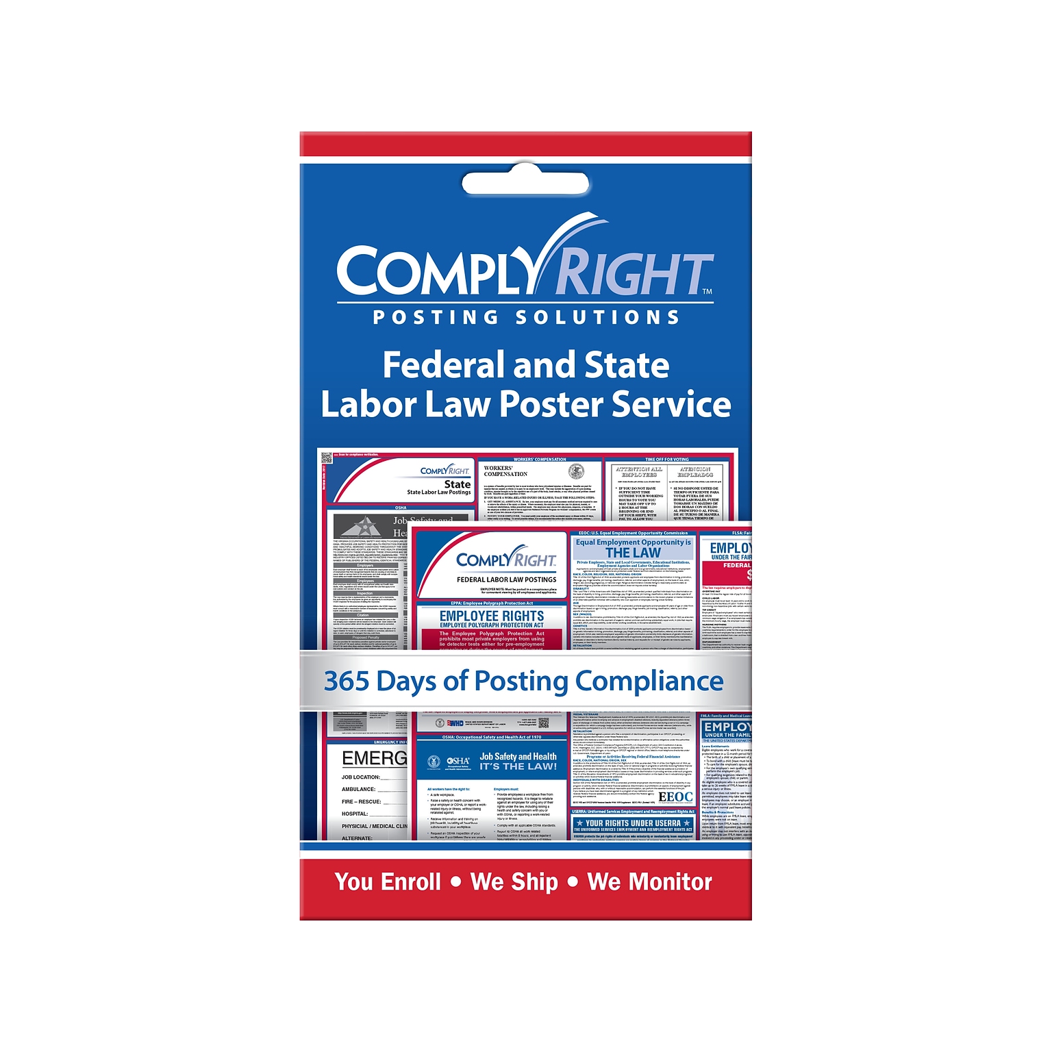 ComplyRight Federal and State Labor Law Service Card (CRPS01)