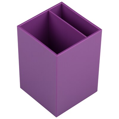 JAM Paper Desk Supplies Kit, Purple, 3/Pack (337841PU)