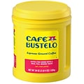 Cafe Bustelo Espresso Ground Coffee, Dark Roast, 36 oz. (SMU00055)