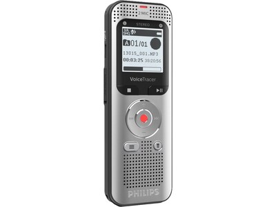 Philips VoiceTracer Digital Voice Recoder, 8GB (DVT2050)