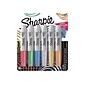 Sharpie Permanent Markers, Chisel Tip, Assorted Metallic, 6/Pack (2089634)