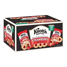 Knotts Berry Farm Premium Bite Size Strawberry Shortbread, 2 oz., 36/Carton (BIS59637)