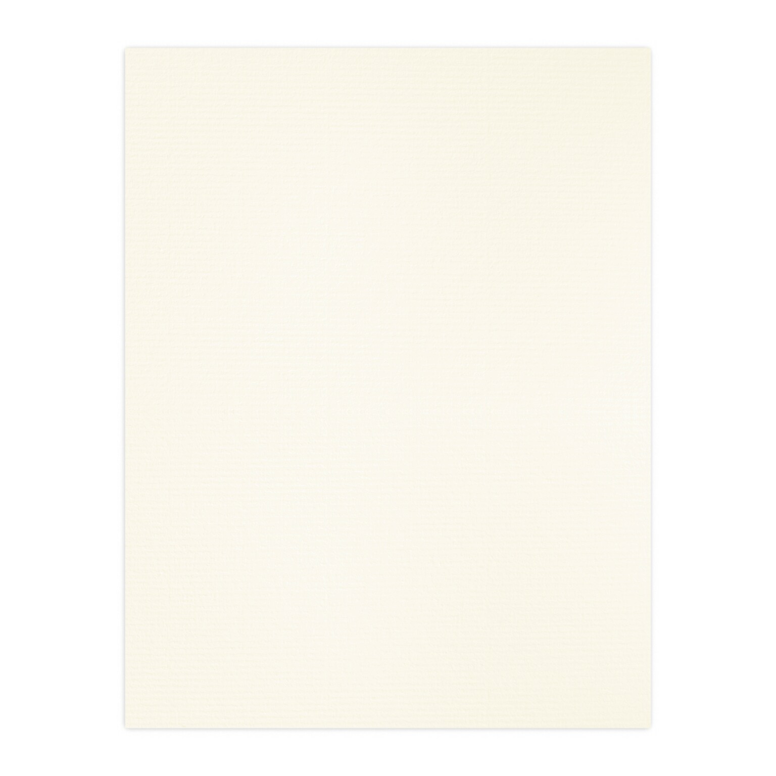 Blank 2nd Sheet Letterhead, 8.5 x 11, CLASSIC® Laid Natural White 24# Stock