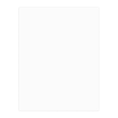 Blank 2nd Sheet Letterhead, 8.5 x 11, Economy White Smooth 24# Stock