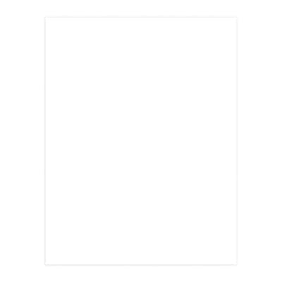Blank 2nd Sheet Letterhead, 8.5 x 11, CLASSIC CREST® Solar White 24# Stock