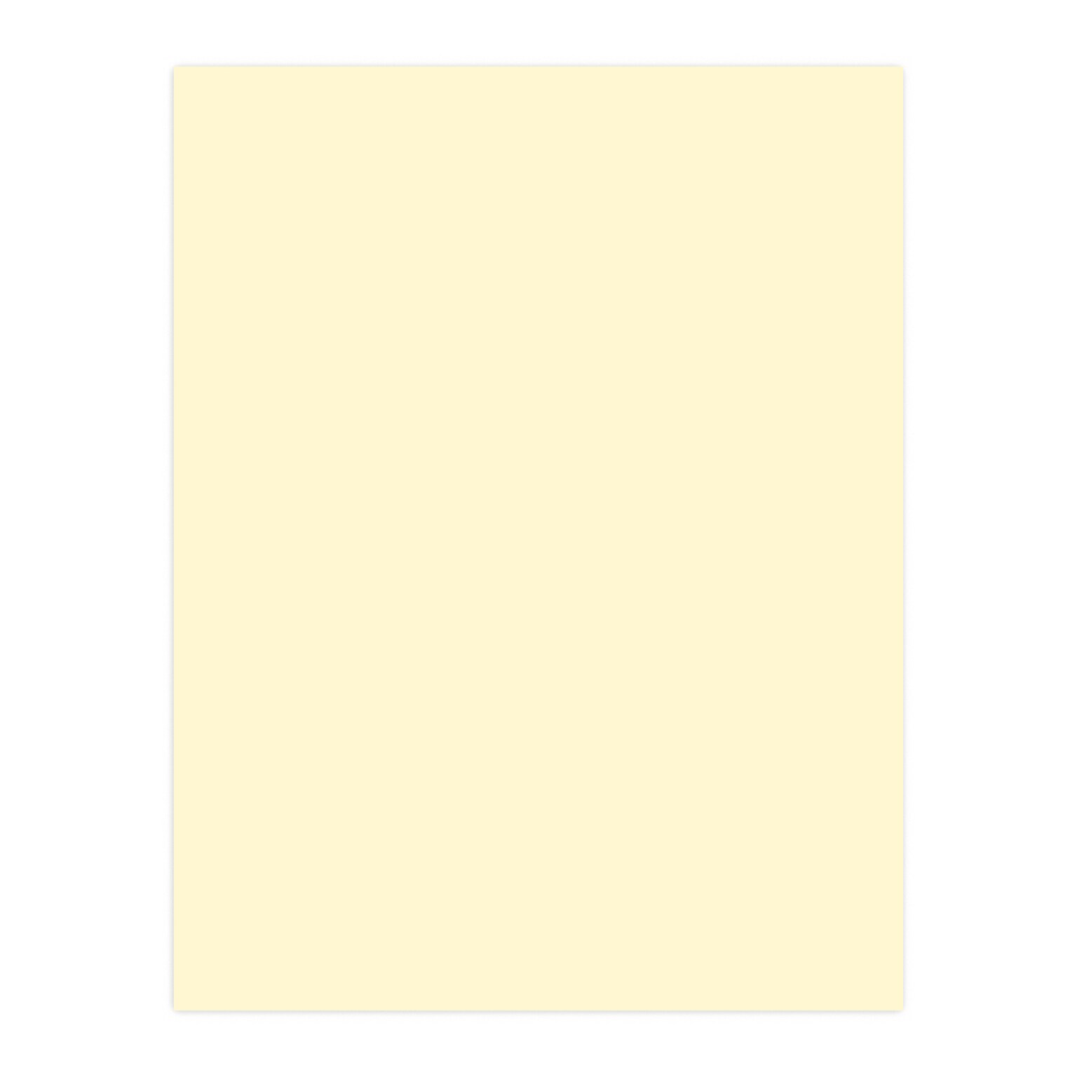 Blank 2nd Sheet Letterhead, 8.5 x 11, CLASSIC CREST® Baronial Ivory 24# Stock