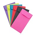 JAM Paper® #5.5 Coin Business Colored Envelopes, 3.125 x 5.5, Assorted Colors, 150/Pack (3567355assrt)