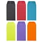 JAM Paper #6 Coin Business Colored Envelopes, 3.375 x 6, Assorted Colors, 150/Pack (3567306assrt)