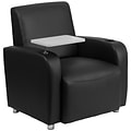 Flash Furniture Leather Guest Chair, Black (BT8217BK)