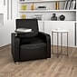 Flash Furniture Leather Guest Chair, Black (BT8217BK)