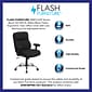 Flash Furniture HERCULES Series Ergonomic Fabric Swivel Big & Tall Task Office Chair, Black (GO2031F)