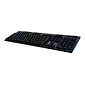 Logitech G915 LIGHTSPEED Wireless RGB Mechanical Gaming Keyboard, GL Linear, Black (920-008954)