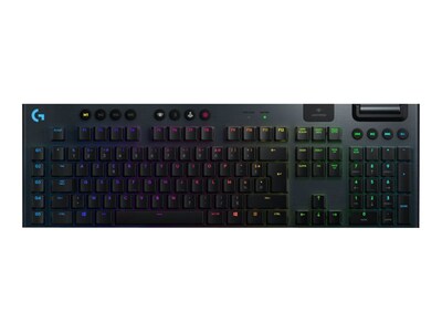 Logitech G915 LIGHTSPEED GL Clicky Wireless Gaming RGB Mechanical Keyboard, Black (920-009103)