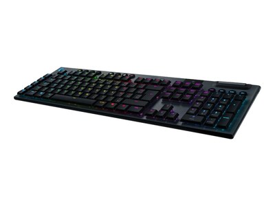 Logitech G915 LIGHTSPEED Wireless RGB Mechanical Gaming Keyboard, GL Clicky, Black (920-009103)