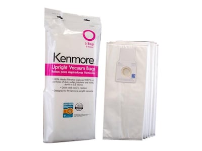 Kenmore Vacuum Bags, White (53294)