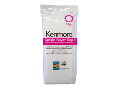 Kenmore Vacuum Bags, White (53294)