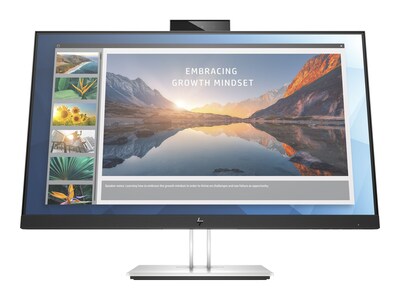 HP E24d G4 Advanced Docking 24 LED Monitor, Black