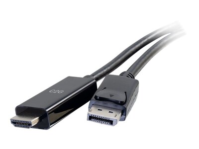 C2G 50195 10' DisplayPort/HDMI Audio/Video Cable, Black