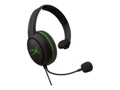 Kingston Cloudx Chat Mono Wired Headset, Over-the-Head, Green/Black (HX-HSCCHS-BK/AM)