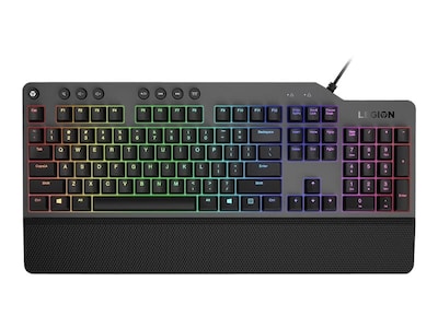 Lenovo Legion K500 Gaming Keyboard, Iron Gray/Black (GY40T26478)