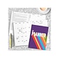 TF Publishing 7.5" x 10.25" Monthly Planner, Rainbow (99-4209)