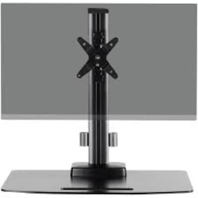 Ergotech Single Monitor Desk Stand, Up to 43 Monitors, Black (130-D16-B01)