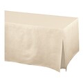 Amscan Tablefitters Party Tablecover, Vanilla Creme 3/Pack (579501.57)