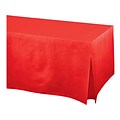 Amscan Tablefitters Party Tablecover, Apple Red, 3/Pack (579501.40)