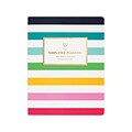 2020-2021 AT-A-GLANCE 8.5 x 11 Academic Planner, Emily Ley Simplified, Happy Stripe (EL400-091A-21)