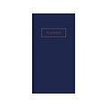 TF Publishing 3.5 x 6.5 Planner, Monthly Pocket, Bright Navy (99-1998)