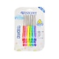 Westcott® School 5 Stainless Steel Kids Scissors, Blunt Tip, Assorted Colors, 6/Pack (16454)